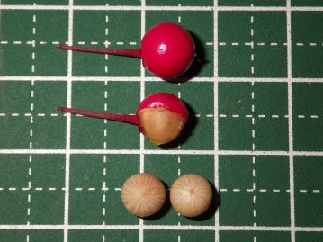 果実は美味しそうだが、内部はほぼ核で、果肉はほとんどない。核は淡黄色で白い筋があり、玉ねぎのよう。