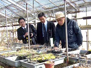 広島県立西条農業高等学校の先生が来園