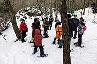 2日：自然観察会「スノーシューで雪山探検！」