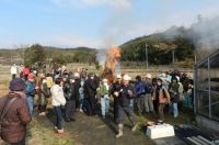 12日：「植物園を楽しむ会」（たき火を楽しむ）