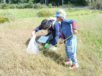 子「捕まえた！」父「どれどれ…？」