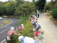 16日：総社市 鬼城山外来植物一掃大行動