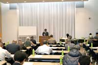 岡山県自然保護推進員研修会（岡山県立図書館） 出席。参加者約50人。