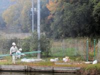 21～23日：温室エリア 金網フェンス・門扉 修理工事