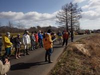 20日：真庭市蒜山地域 草原保全活動（山焼き）（強風のため延期、急きょボランティアの研修を行った）