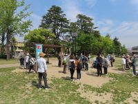 23日：「倉敷みらい公園の生き物しらべ2022春」（倉敷市立自然史博物館、同友の会との共催で開催しました）