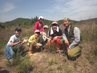 出演者の方々に寄生植物で絶滅危惧種でもある、「ハマウツボ」を探してもらいました