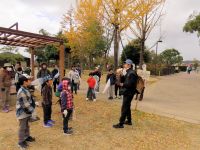 公園のイチョウもすっかり黄葉して、まとめの際にはみぞれも降るなど、冬の気配も感じられましたが…